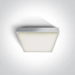 STROPNA SVETILKA LED 1×E27/18W/PLC/230V IP65 BELA DM67282E/W