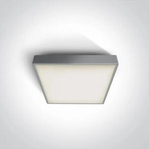 STROPNA SVETILKA LED 1×E27/18W/PLC/230V IP65 SIVA DM67282E/G