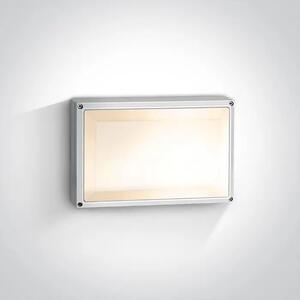 STROPNA SVETILKA 2X75W E27 IP54 BELA DM67208B/W