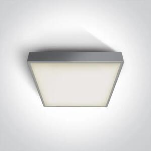 STROPNA SVETILKA LED 2×E27/18W/PLC/230V IP65 SIVA DM67282EA/G