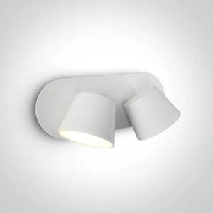 STENSKA SVETILKA LED/2X6W/3000K/2X500lm/BELA DM65740A/W/W