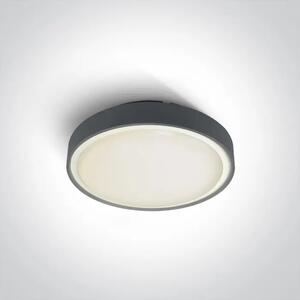 STROPNA SVETILKA LED 16W/960lm/IP65/230V/fi.260mm/ANTRACIT DM67280N/AN/W
