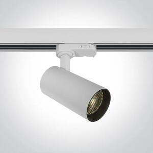 LED TIRNI REFLEKTOR 12W/1000lm/3000K IP20 BELA DM65524T/W/W