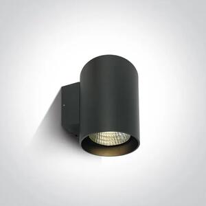 STENSKA SVETILKA LED 20W/1400lm/3000K/IP65/185x140mm/ANTRACITNA DM67138EL/AN/W
