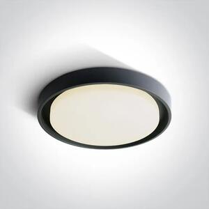 STROPNA SVETILKA LED 30W/3000K/2500lm 100-230V IP54 ČRNA DM67384/AN/W