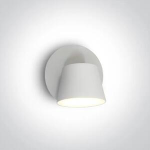 STENSKA SVETILKA 6W/500lm/3000K/IP20 BELA DM65740/W/W