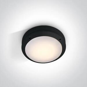 STROPNA SVETILKA LED E27/20W/240V IP54 ČRNA DM67204/B