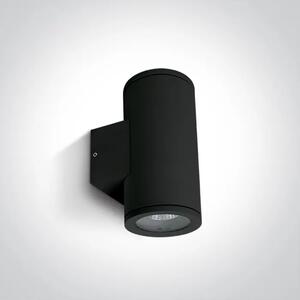 STENSKA SVETILKA 2XGU-10 35W IP54 ČRNA DM67400B/B
