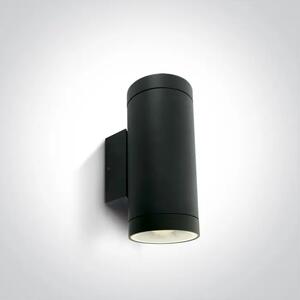 STENSKA SVETILKA 2x20W/E27/PAR30/IP65 ČRNA DM67400E/B