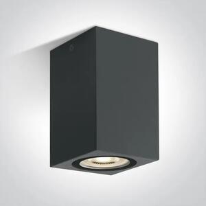 STROPNA SVETILKA 1×GU10 / 10W IP65 ANTRACIT DM67142D/AN
