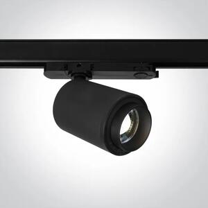 LED REFLEKTOR ZA TIRNICO 20W WW 20-60deg 230V ČRNO SVETLO DM65650BT/B/W