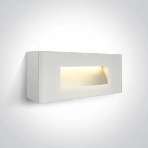 STENSKA SVETILKA LED 5W/350Lm/3000K IP65 BELA DM67076A/W/W