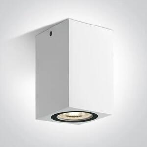 STROPNA SVETILKA 1×GU10 10W 230V IP65 BELA DM67142D/W