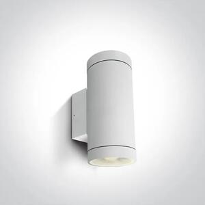 STENSKA SVETILKA 2xE27/PAR30/20W IP65 BELA DM67400E/W
