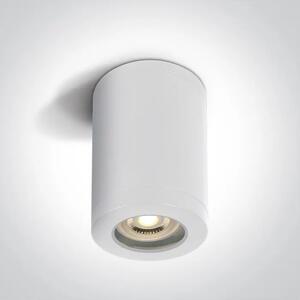 STROPNA SVETILKA GU10, premer 72, IP65 BELA DM67142A/W