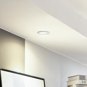 Arcchio LED svetilka Aryx, bela, 3.000K, zatemnjen, Bela, Dnevna soba / jedilnica, Aluminij, Sodobni