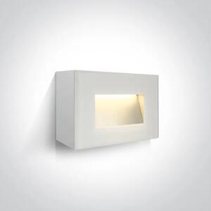 STENSKA SVETILKA 4W/300Lm/3000K IP65 BELA DM67076/W/W