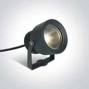 LED REFLEKTOR/20W/3000K/1800lm/50°/240V IP65 ANTRACIT DM7047/AN/W