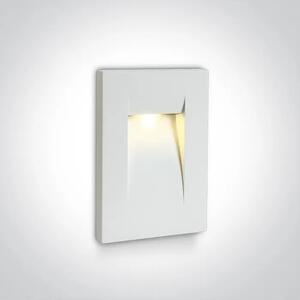 VGRADNA LED SVETILKA/3,6W/3000K/100lm/53°/240V IP65 BELA DM68062/W/W