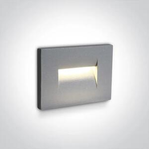 VGRADNA LED SVETILKA/3,6W/3000K/85lm/44°/240V IP65 SIVA DM68064/G/W