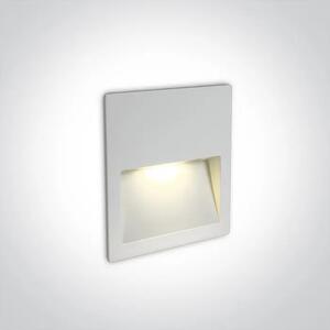 STENSKA SVETILKA LED/3W/3000K/300lm/240V IP65 BELA DM68068A/W/W