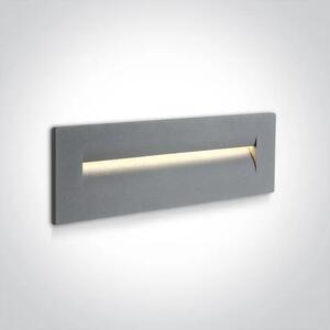 VGRADNA LED SVETILKA/8,5W/3000K/160lm/44°/240V IP65 SIVA DM68066/G/W