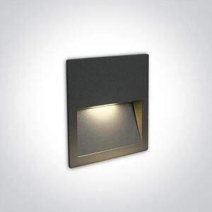 VANJSKA UGRADBENA ZIDNA LED SVJETILJKA ANTRACIT 3W CCT IP65 DARK LIGHT 230V DM68068A/AN/V