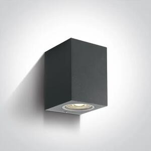 STENSKA SVETILKA GU10/7W IP65 ANTRACIT 100x77x77mm DM67426/AN