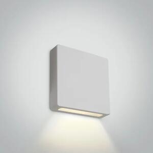 LED STENSKA SVETILKA 2W/100lm/3000K/700mA/IP65/DIMM BELA DM68074A/W/W