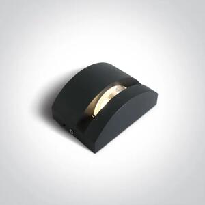 STENSKA SVETILKA LED 6W/3000K/330lm/270*/IP65 ANTRACIT DM67454/AN/W