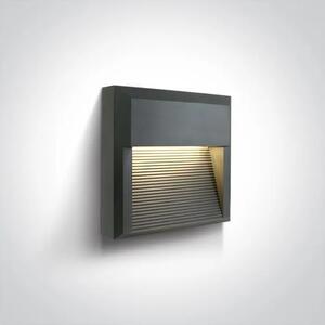STENSKA SVETILKA 8W/2700K/IP65/220V ANTRACIT DM67430A/AN/W#