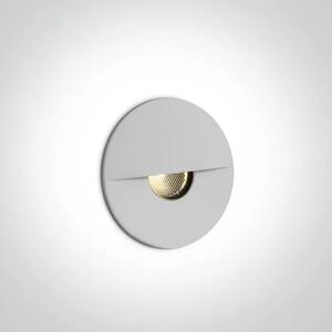 VGRADNA LED SVETILKA/1W/3000K/50lm/36°/350mA IP65 BELA DM68070/W/W