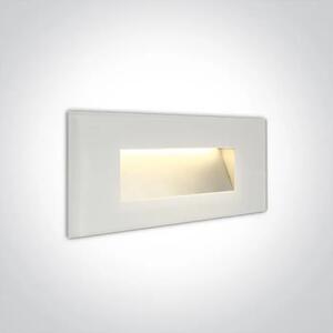 STENSKA SVETILKA LED 5W/3000K/350lm/190x80mm/IP65/BELA DM68076A/W/W