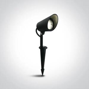LED reflektor SPIKE 8W/3000K/520lm IP65 ČRNA DM67458/B/W