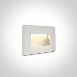STENSKA SVETILKA LED 4W/3000K/300lm IP65 BELA DM68076/W/W