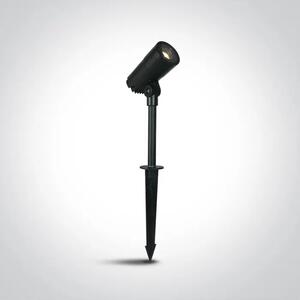 REFLEKTOR Z KONIČASTO LED SVETILKO 20–60 stopinj 11 W ŠIROKA SVETLOBA IP65 100–240 V ANTRACIT DM67482/AN/W