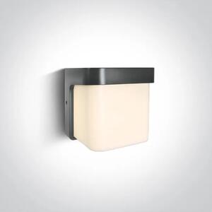STENSKA SVETILKA LED 12W/3000K/600lm IP54 ANTRACITNA DM67492/AN/W#