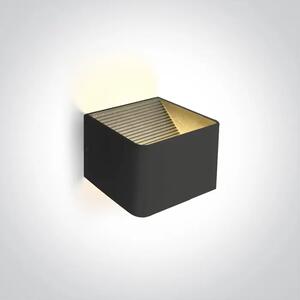 STENSKA SVETILKA LED 6W/3000K/400lm IP20 ČRNA DM67466A/B/W