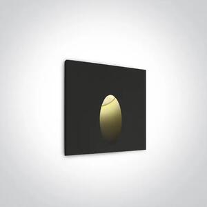VGRADNA SVETILKA IP54/ČRNA/LED 3W/230V 3000K DM68032/B/W