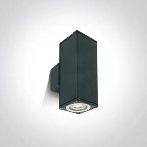 STENSKA SVETILKA 2XGU-10 MR16/10W/230V IP54 ANTRACITNA DM67426C/AN