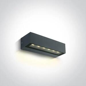STENSKA SVETILKA LED 8W IP65 230V ANTRACIT DM67526A1/AN/W