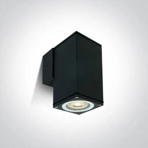 STENSKA SVETILKA 1XGU-10 MR16/10W/230V IP54 ČRNA DM67426B/B