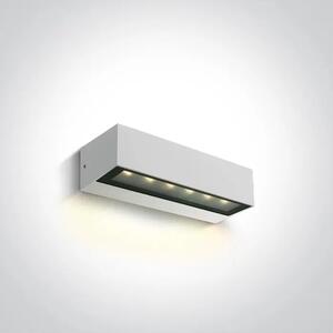 STENSKA SVETILKA LED 8W WW IP65 230V BELA DM67526A1/W/W