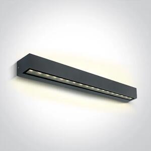 STENSKA SVETILKA LED 2x13W WW IP65 230V ANTRACIT DM67526B3/AN/W