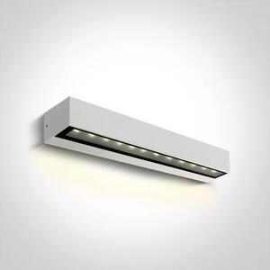 STENSKA SVETILKA LED 9W WW IP65 230V BELA DM67526A2/W/W