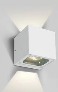 STENSKA SVETILKA LED 2X6W WW IP65 230V BELA DM67524B/W/W