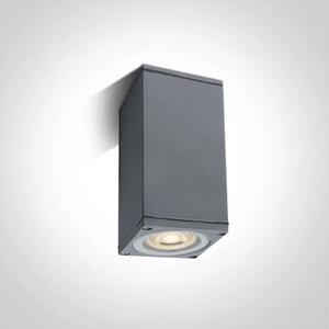 STROPNA SVETILKA GU10 10W IP54 100-240V SIVA DM67426D/G