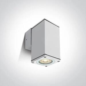 STENSKA SVETILKA GU10 10W IP54 100-240V BELA DM67426B/W
