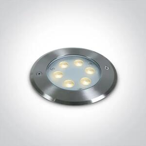 VGRADNA ZUNANJA SVETILKA LED 6X1W CW SS316 IP68 24V DM69066B/C