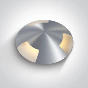 VGRADNA LED SVETILKA IP67 VGRADNA LED 3W WW 24VDC ALUMINIJASTA DM69015C/AL/W